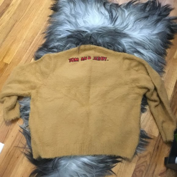 Dolls Kill Candystripper Tom and Jerry sweater OS New oversized $375.00 - Picture 4 of 4